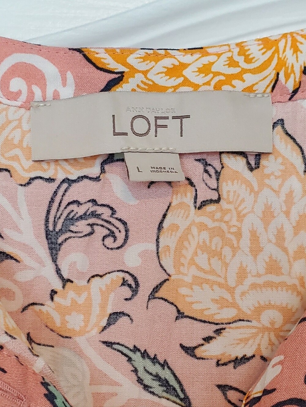 Ann Taylor LOFT Midi Dress L - Picture 2 of 6